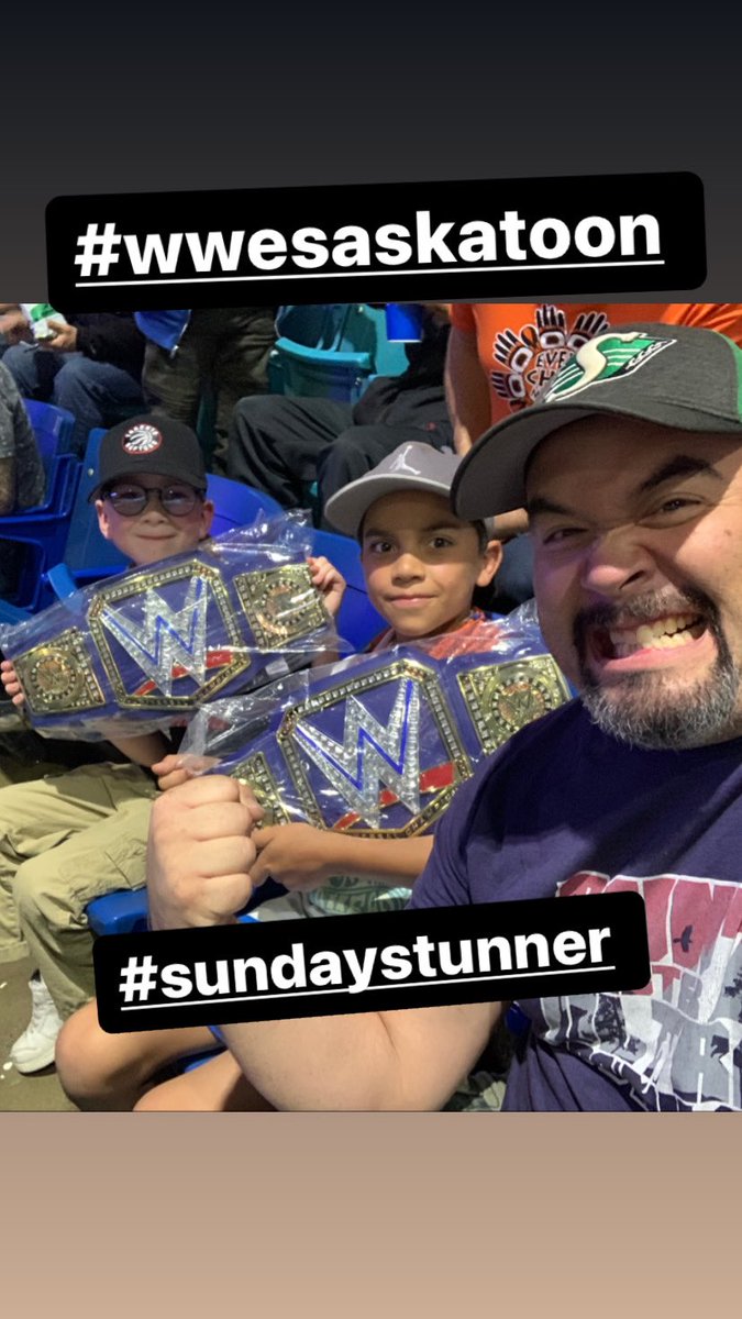 Longest wait for a return on a Christmas present ever… WORTH IT!!
#wwesaskatoon #worthit