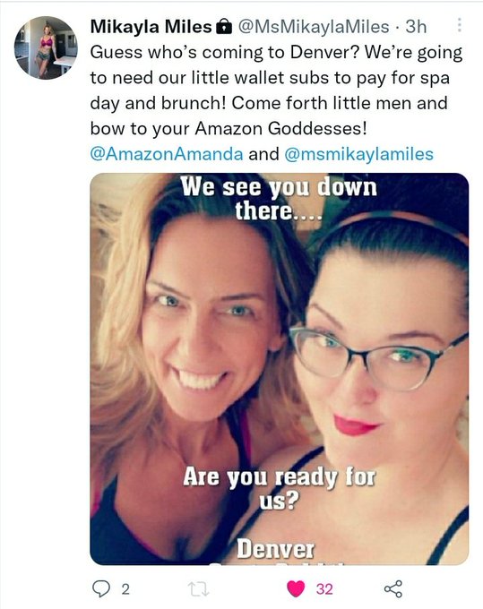 You heard what @MsMikaylaMiles said... now don't be shy... where are our little pay pigs,  wallet subs<a class="tags" target="_blank" title="On Twitter" href="/?out=eyJ0eXAiOiJKV1QiLCJhbGciOiJIUzUxMiJ9.eyJpYXQiOjE3MjE0NjQ5NjksImlzcyI6InR3cG9ybnN0YXJzLmNvbSIsIm5iZiI6MTcyMTQ2NDk2OSwiZXhwIjoxNzUzMDAwOTY5LCJyZWRpcmVjdF91cmwiOiJodHRwczovL3R3aXR0ZXIuY29tL01zTWlrYXlsYU1pbGVzIn0.DhucPerbd3YgQ5Q8Ap3xSrUN89d1yuQ6SZD1gAizbP50tpwkEP3xqcaizDTNZYmaGyRw3CDYgk4Z0dHclSE-bA">@MsMikaylaMiles</a><a href="/tag/footfetish"class="tags"><span>#footfetish</span></a><a href="/tag/thickthighs"class="tags"><span>#thickthighs</span></a><a href="/tag/crushing"class="tags"><span>#crushing</span></a><a href="/tag/sessiongirls"class="tags"><span>#sessiongirls</span></a>