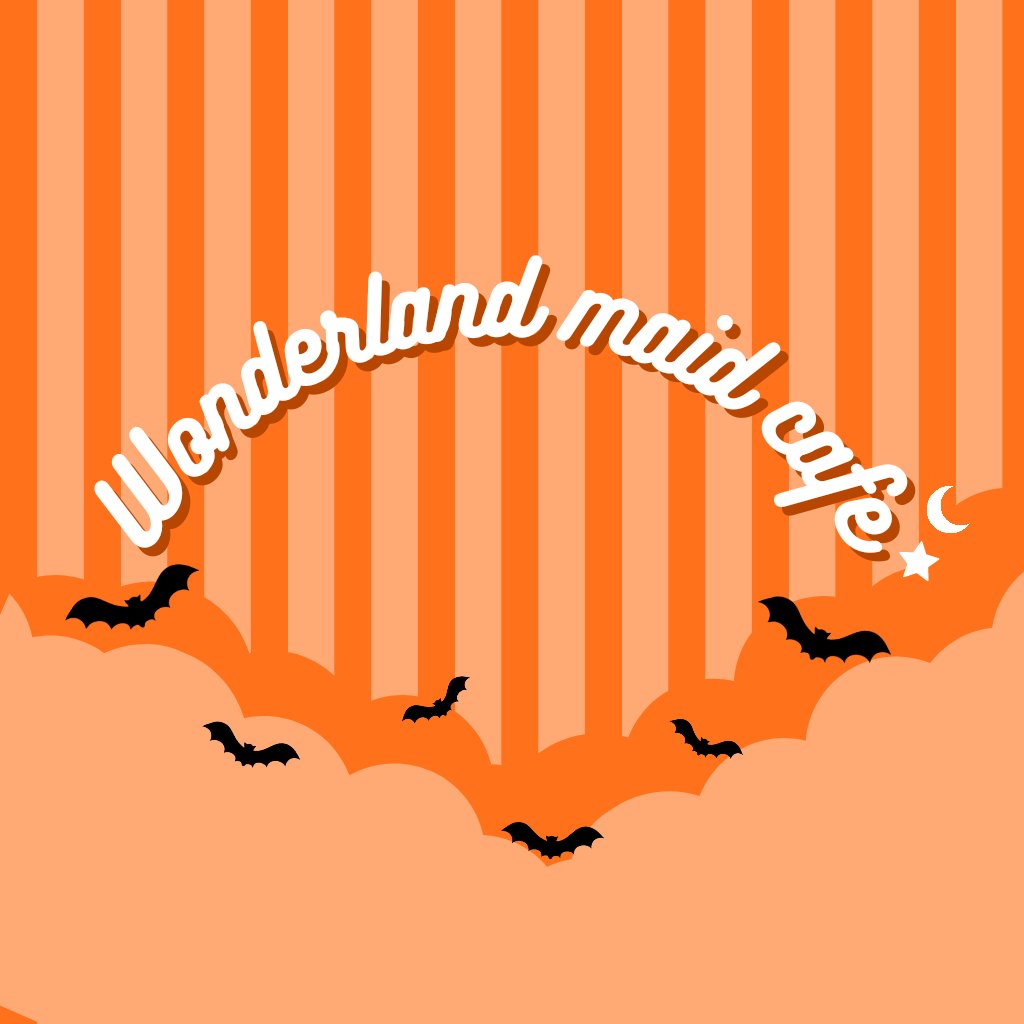 wmaidcafe's tweet photo. #spookymonth October is upon us!!let spooky season begin!! https://t.co/pd7fZSkyk6