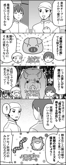 とんかつ屋の看板問題 