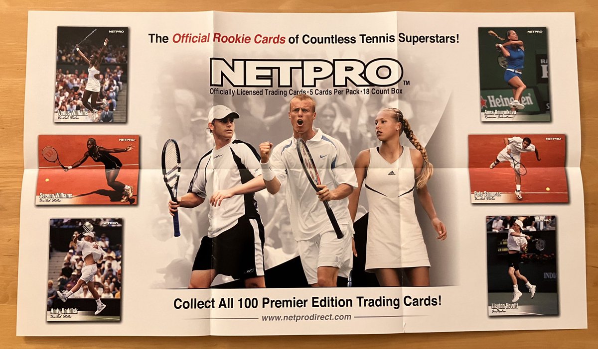 TheMikeSommer's tweet image. I love this stuff….. original promo materials. #netpro #thehobby