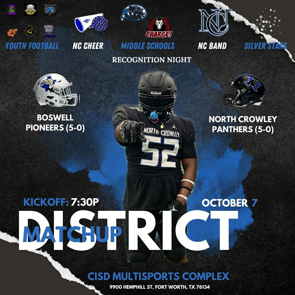 Big night under the stars at CISD Stadium. We hope to see you there!!!
#Gooncity 
#funkytowntakeOVER
#DPS