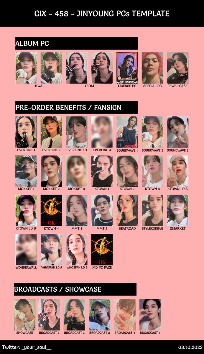 _your_soul__'s tweet photo. 458 - CIX template (PCs only)

Jinyoung, Hyunsuk 

- Albums pcs + POBs + broadcasts (showcase)
- Will update once again with all pcs

Feel free to use!

#CIX #씨아이엑스 
#seunghun #승훈 #Jinyoung #배진영 #BX #병곤 #yonghee #배진영짱  #현석 https://t.co/ha67CT4uSH