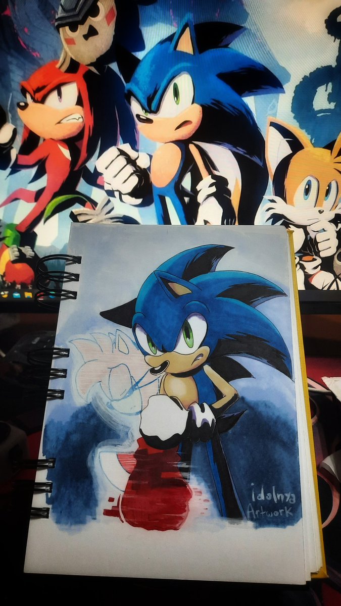 Cosodraws's tweet photo. Returning to traditional a little ♡
HD scan: https://t.co/s102wJRUQF
#sonicfrontiers #Sonic #kurecolor https://t.co/3EwmV8pXOR
