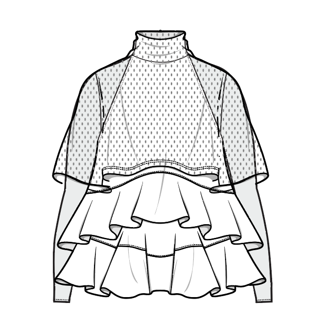 SketchArchive's tweet photo. Multilayer #womenswear #layertop #ruffle #gathers #fancytop #flowy #nftfashion #nftfashionart #nftfashiondesign #nftarttist #nftapparel #nftcommunity #nftwomenswear #fashion #fashiondesigner #womenstop https://t.co/LWlKOidfdI