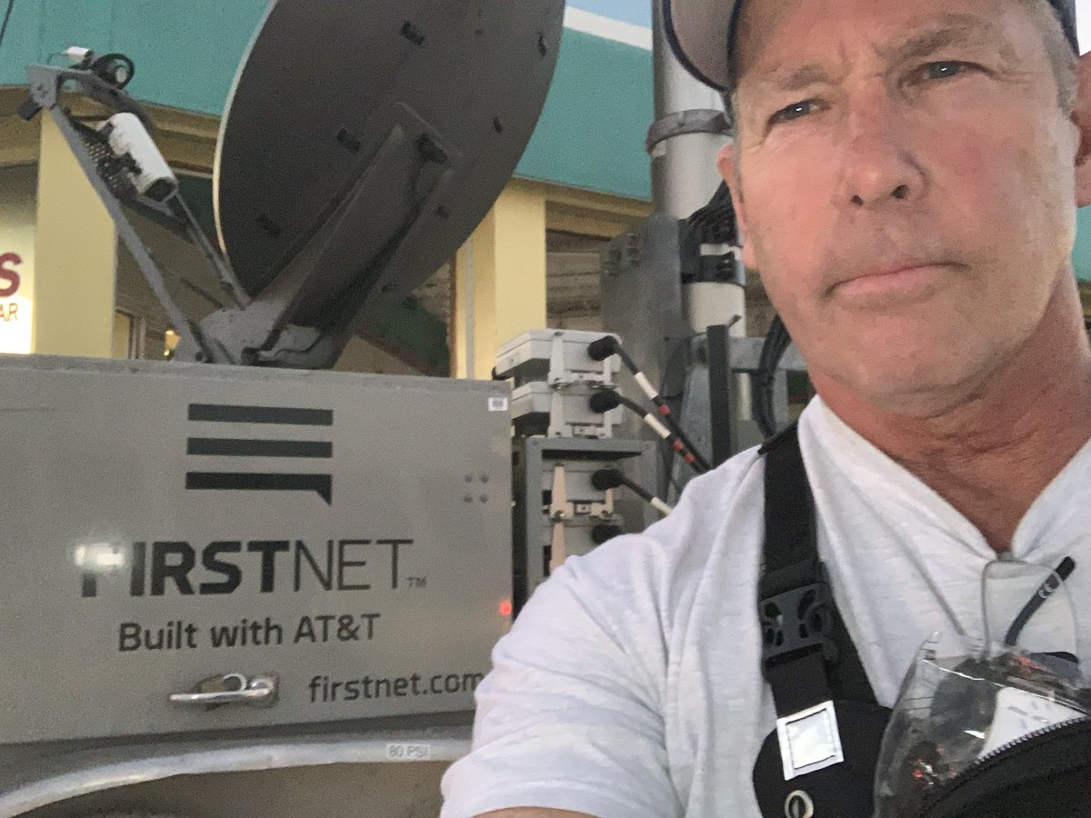 COOP_ThereItIs's tweet photo. Proud of my dad (he’s in Fort Myers with the PA Task Force #PATF1 ) & the company I work for. #ATT #FirstNet providing connectivity that enables amazing teams like this to be there for those that need it most 💙 https://t.co/oGLh0Kbdmh