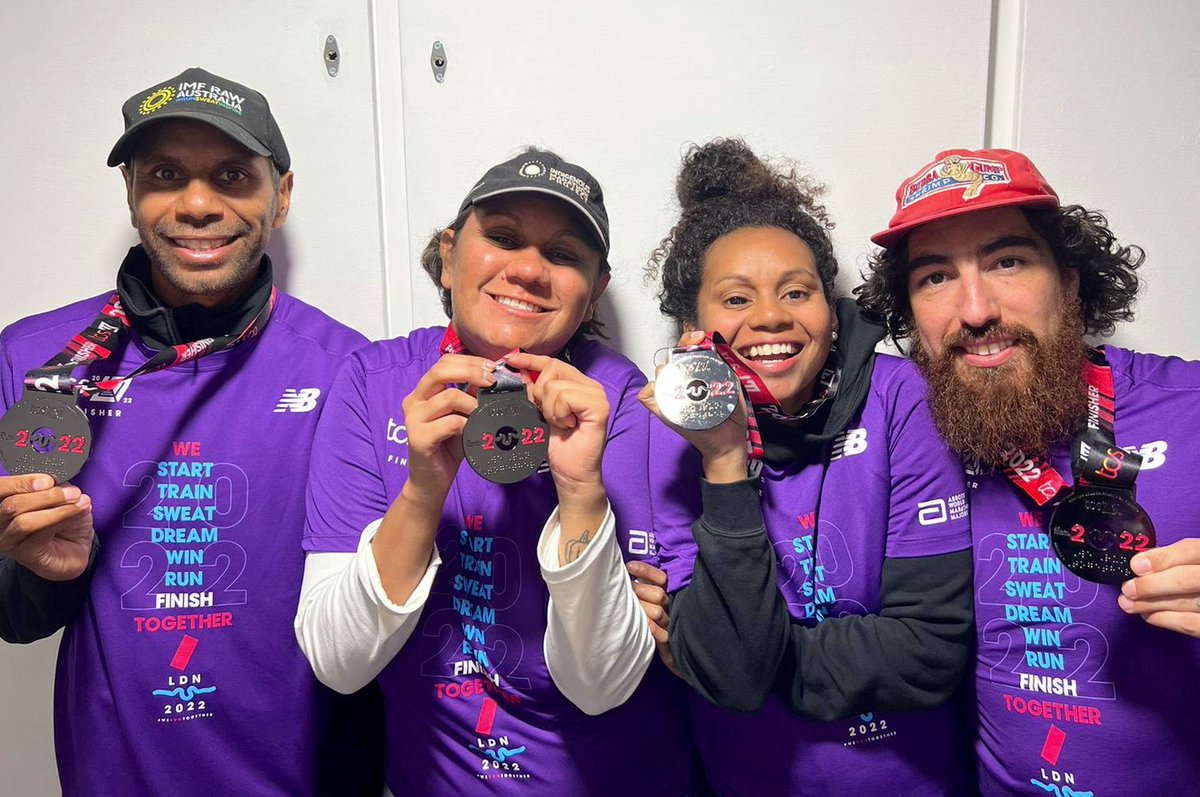 IndigMaraProjct's tweet photo. IMP grads finished #tcslondonmarathon2022 @LondonMarathon congrats to Charlie (6th Major!); Googz, Cissy &amp; Joy (1st International) &amp; Allirra (double marathon Berlin&amp;London)…#runsweatinspire https://t.co/KiRmPSTZ2P