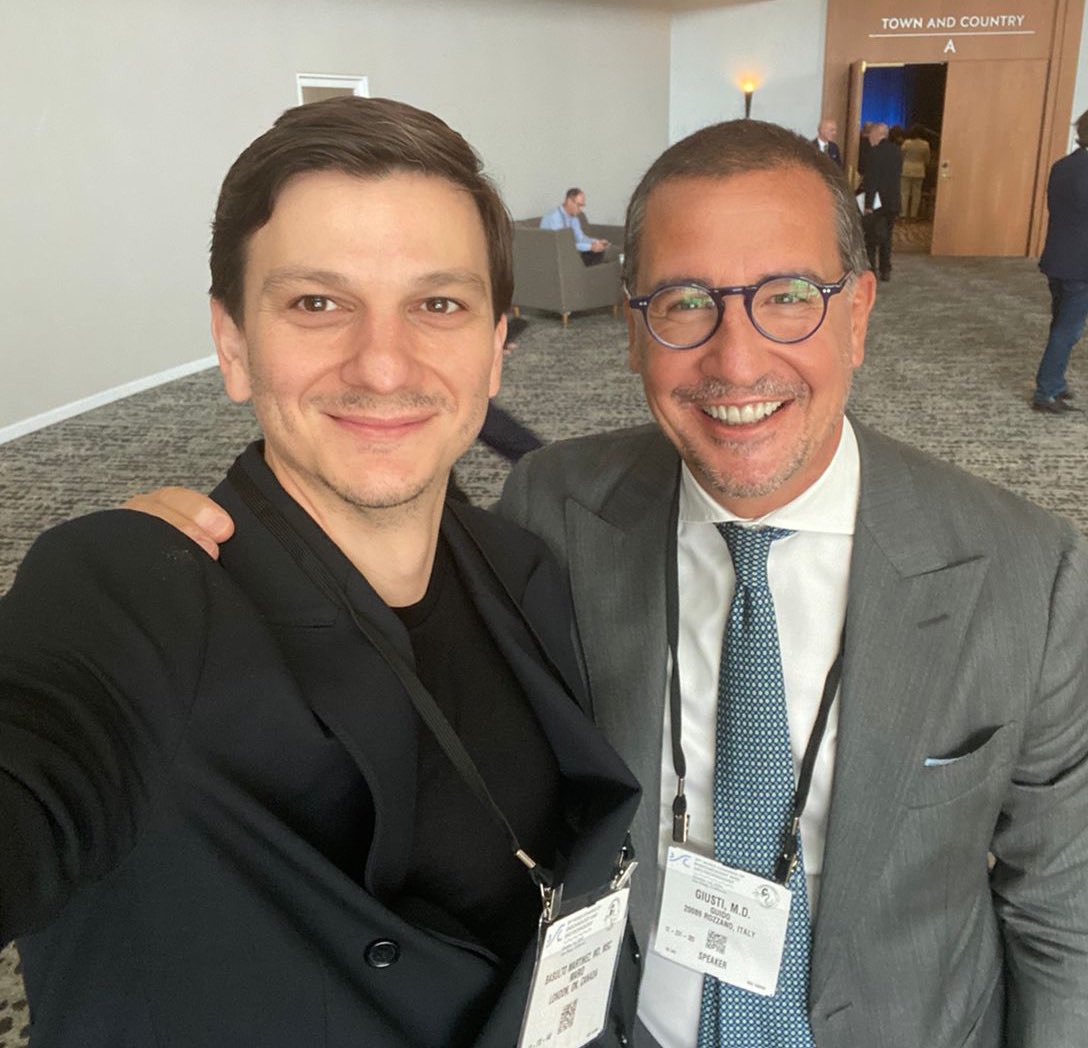 What a pleasure to meet my ex 🇲🇽 fellow @mariobasulto @ #WCET2022 in San Diego I still keep wonderful memories about our working together @ #ETCE in Milano: I’m sure that u likewise gonna distinguish in 🇨🇦 under the lead of one of the pioneer of modern endourology @DrJohnDenstedt