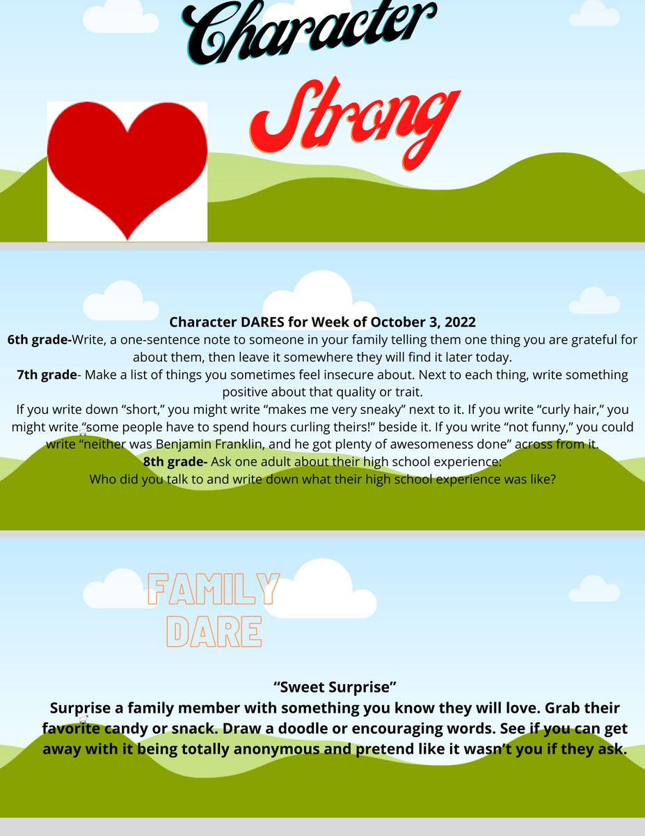 AJBriesemeister's tweet photo. AJB Weekly News- October 3rd -6th
@SeguinISD #WeAreSeguin #AJBThePlaceToBe https://t.co/eAtEIPgqQD