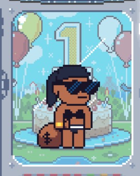 closetdegen69's tweet photo. Here is quite possibly my favorite anniversary @NiftyLeague degen, Kim Kardashian #DEGENBDAY @KimKardashian https://t.co/xaZD02akL1