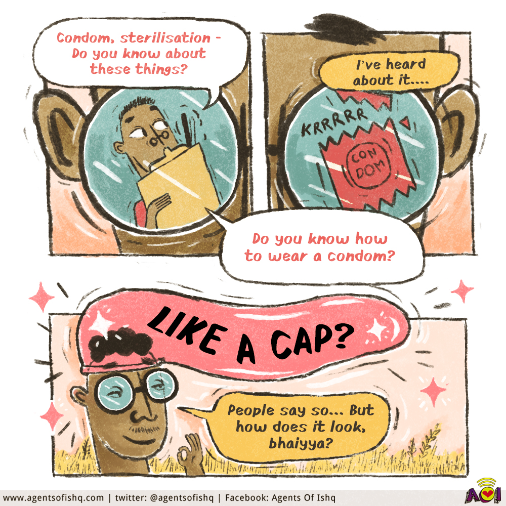 This week on #AOIPersonalStories - What happens Chandu is expected to go ahead in life and even marry without any sex-ed? Can <a href="/UdayaSamvaad/">Project UDAYA</a> researcher bhaiyya Pramod come to his rescue?

Read here - agentsofishq.com/post/stories-f…!

#SexEducation #FamilyPlanning #Youth