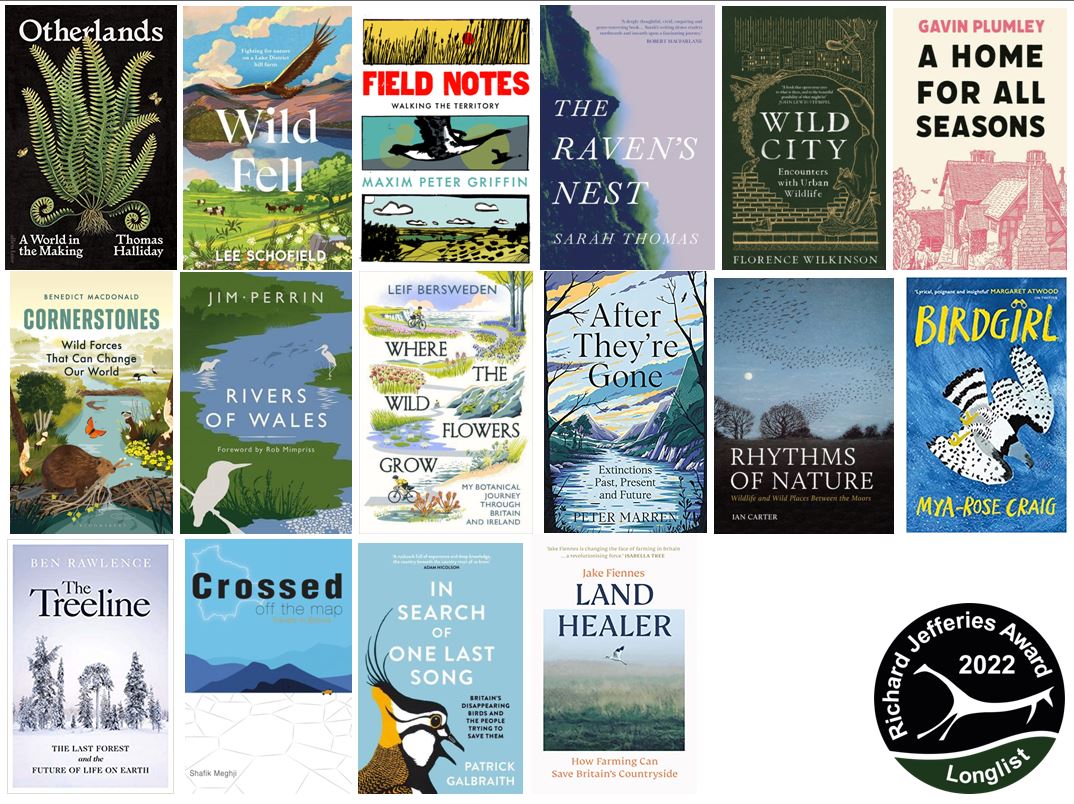 There are some cracking titles, amongst the best #nature writing books published in 2022, put forward for the Richard Jefferies Award. Just under 2 months to nominate your favourite, if not there. richardjefferiesaward.org