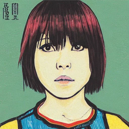 「ゴッホが描いた宇多田ヒカル」が微妙に似なくてもどかしい#お絵描きばりぐっどくん 
