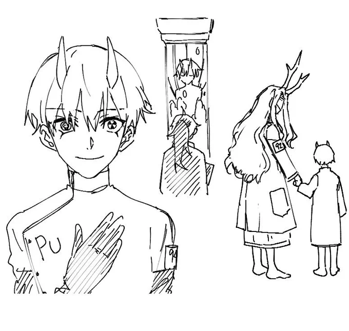 Additional Pluto doodles
I always imagine him having a jp Shinji-Scaramouche type of voice 