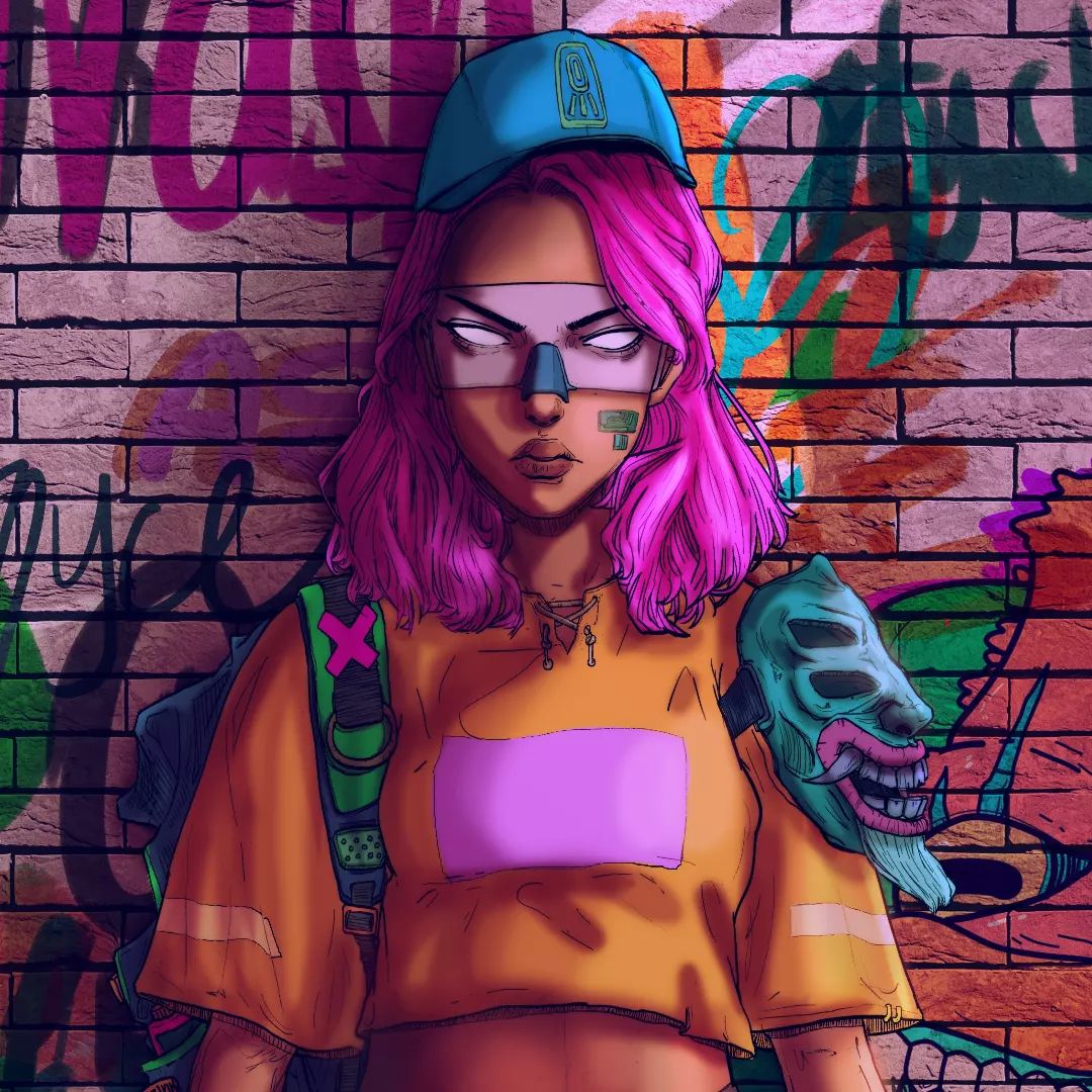 Roycerrivera's tweet photo. Finished this weeks ago hope you like this one .

#samurai #cyberpunk #punk #alien #future #empireoffuture #empireofsamurai #mask #oni #monster #zombie #streetwear #bags #cargo #vision #robot #conceptart #art #artist #graffiti #digitalart #punksoffuture #woyce #artist #katana. https://t.co/YRhi67queu