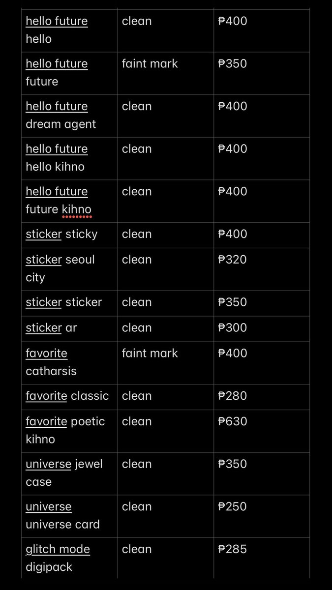 donghyuckiecart's tweet photo. ✎ . . . . #valeriesells wts • lfb • ph
❅ -100 if buying more than 2
💭 rcbyt ! https://t.co/2L6rnb1mPO
📩 dm to claim
𖥻 nct haechan 90s love trading card tc we go up wgu neo zone the final round tfr resonance hot sauce hello future sticker favorite universe glitch mode https://t.co/koVF86uFO0
