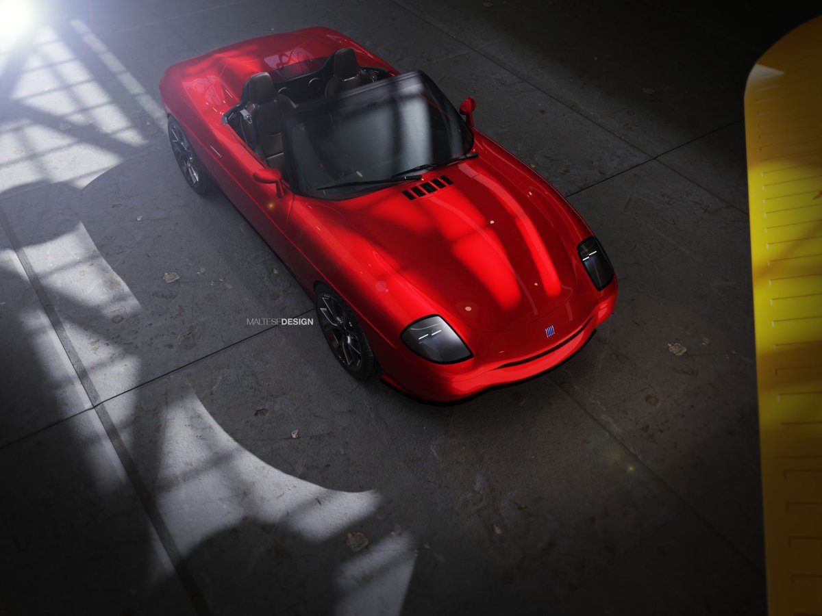 officialenzari's tweet photo. Fiat Barchetta Electromod takes classic Italian roadster down electric avenue - https://t.co/wq42vFpf5Z
#Fiat #cars #news #enzari #barchetta #electromod https://t.co/xazPW21NGL