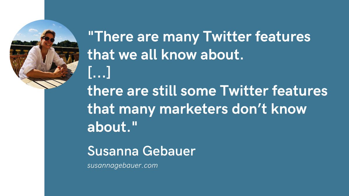 dreckbaerfrau's tweet image. Do you think you know all the useful Twitter features you only get to know by chance? The features not everybody is using and when you find out you think &quot;I wish I had known about this ages ago.&quot; Here are 12 Twitter features you did not know: dld.bz/jAERC