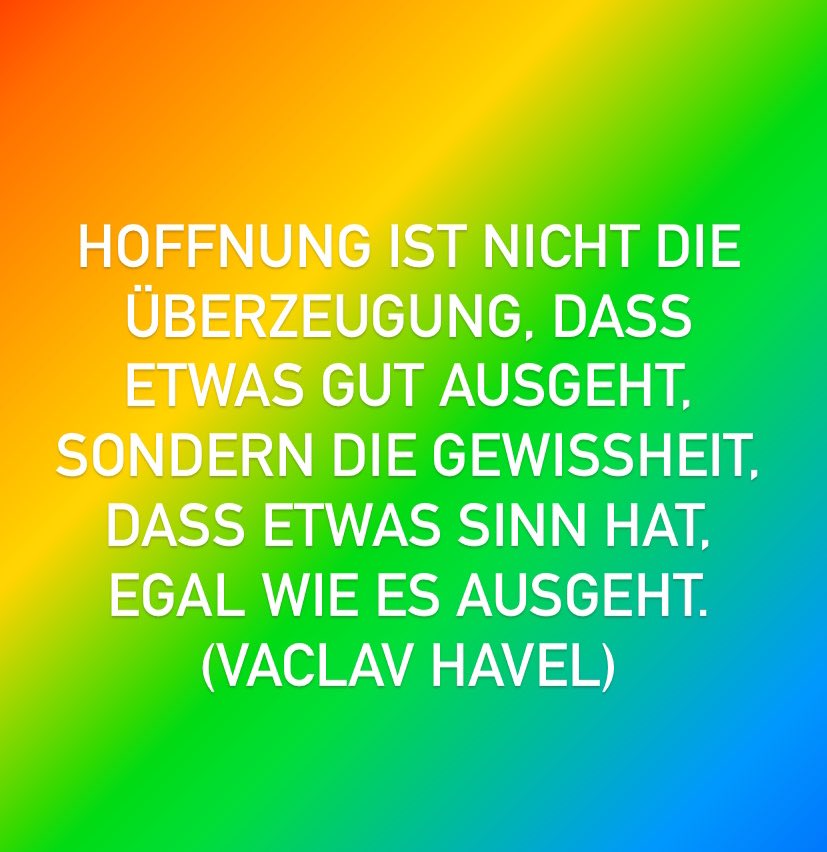 Hatte dieses alte #vaclavhavel-Zitat schon ewig nicht mehr gehört. Heute dann mal wieder in <a href="/LageNation/">Lage der Nation</a>