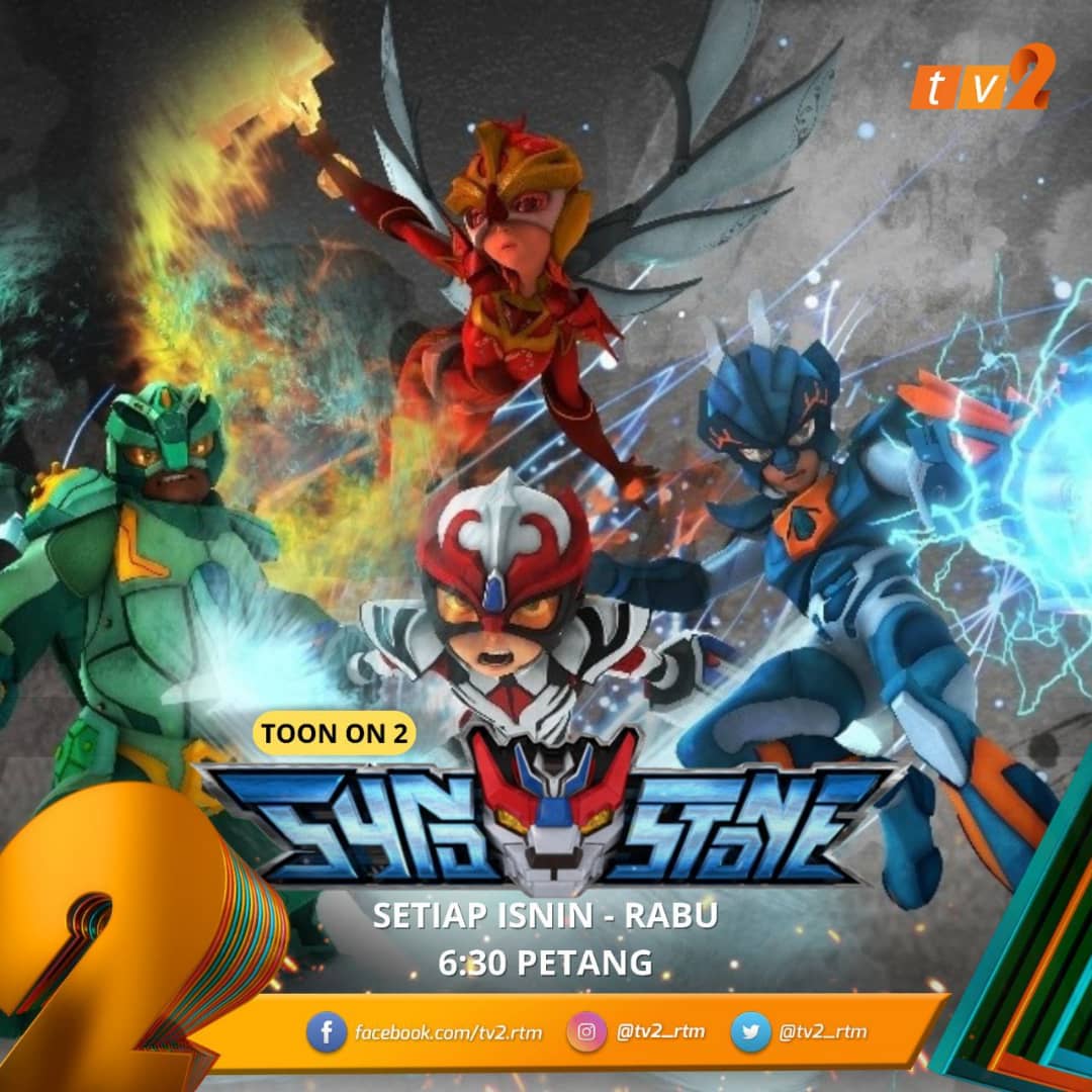 tv2_rtm's tweet photo. ๐นIstimewa buat adik-adik, jom saksikan animasi #Synostone (Ep. 11) pukul 6:30 petang ini di TV2.
#TOONON2 https://t.co/bd1ZzSFAps