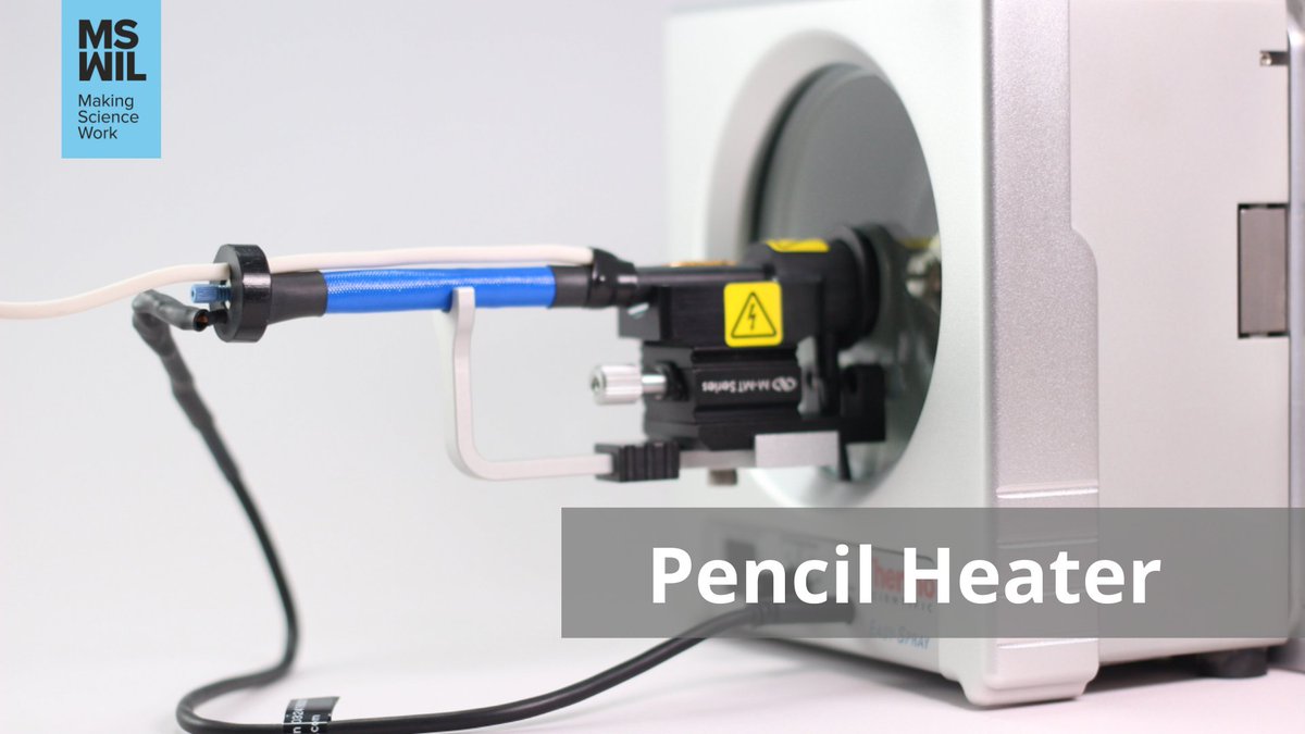 mswilbv's tweet photo. The Pencil Heater improves reproducibility, mass transfer and dramatically reduces run pressures and carry-overs. It is specifically designed for nano/microspray applications.

For more information visit: https://t.co/l2fPFLfnEl

#MassSpectrometry #Proteomics #Microspray #MSWil https://t.co/l4MQwBTho1