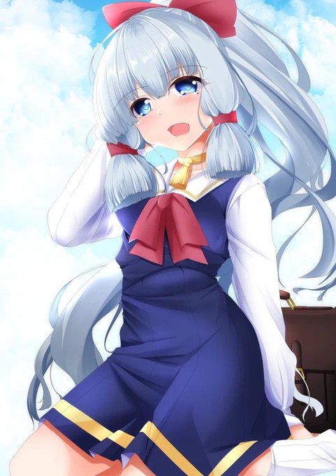 このへんかな?
 #あなたのあお色の作品を見せてください 