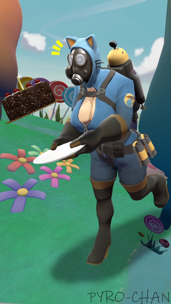 NecoPyroChan's tweet photo. I finished it, but you need to improve your Photoshop skills :''')
Happy Birthday to me!
#SFM #SourceFilmmaker #TeamFortress2 #pyro #FemPyro #Pyroland #CakeIsALie https://t.co/CrmNNQt0i4