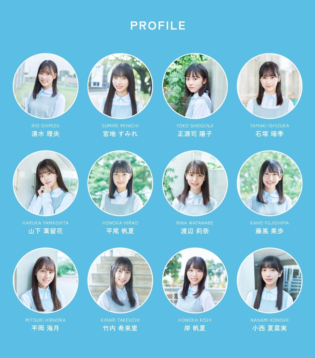 12人揃ったところで改めて写真見てもやっぱりとしちゃんの敵（ライバル）の #山下葉留花 さんのポーズがじわる笑 #日向坂4期生 #日向坂46 https://t.co/TdGUv3Hww3
