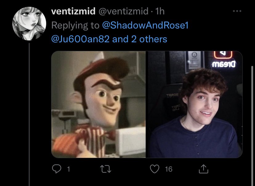 PotatoCorp_YT's tweet photo. I FUCKING LOVE THE INTERNET #dreamfacereveal https://t.co/wXGEM1i7Bs