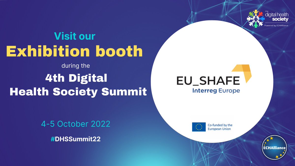 Visit our virtual booth at the #DHSSummit22 and join the 2-day programme focused on “Data &amp; Digital services to support the recovery of health systems across the globe”.
Register for free here: echalliance.com/digital-health…

Organised by <a href="/TheDHSociety/">The Digital Health Society</a> &amp; <a href="/ECHAlliance/">Global Health Connector</a>
