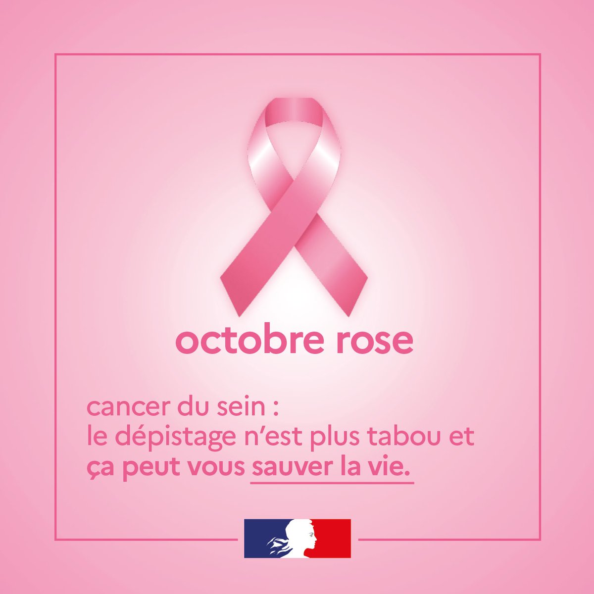 Elisabeth_Borne's tweet photo. #OctobreRose🎗️| C’est le mois de sensibilisation au cancer du sein.

Le dépistage est un réflexe qui peut vous sauver la vie : en parler, c'est prévenir pour agir à temps.

Et à celles qui se battent contre la maladie, je veux dire tout mon soutien. https://t.co/BI3bM1Rg3L