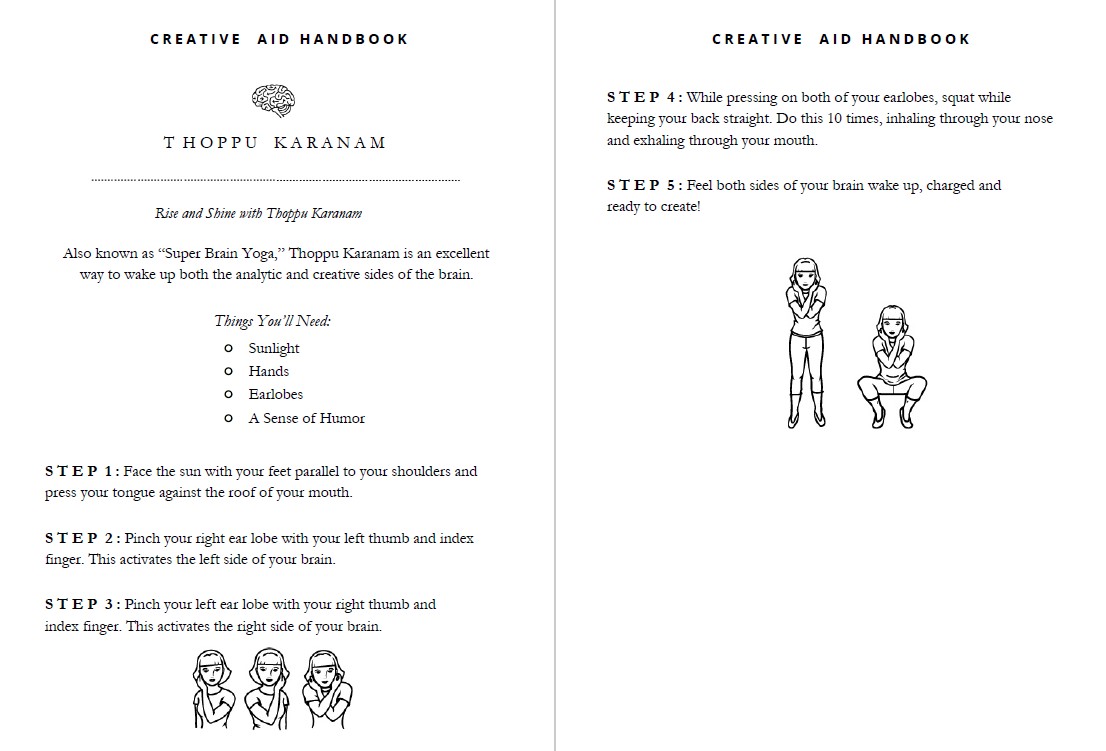 vigneshsmani's tweet photo. Happen to read this book 'Creative Aid Handbook'. This is to serve as a mini resource for your creative projects and food for creative thoughts. It talks about different methods to keep your mind open for new thoughts, to clear mental blocks among others. https://t.co/gxT1yczPHh