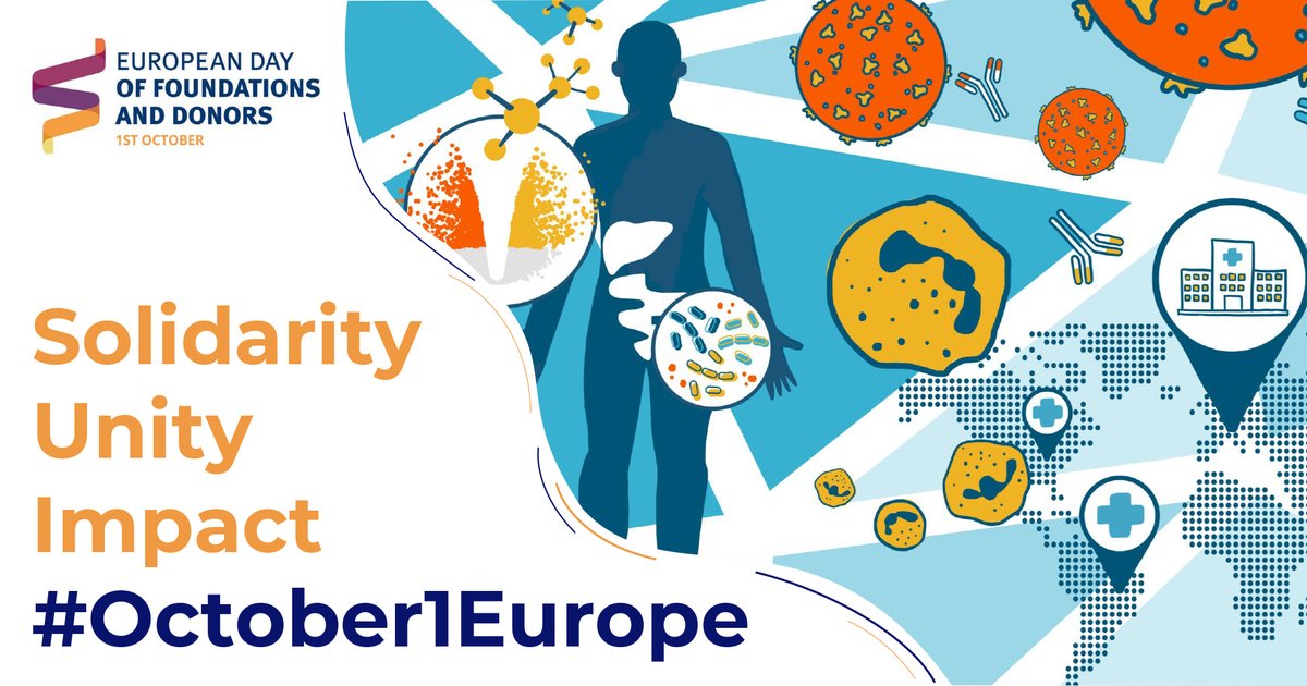 No challenge is too big, or too small, #WhenWeUnite. On European Day of Donors and Foundations, we’re celebrating the power of collaboration and of partnership. Together, we're shaping the future of chronic #liverdisease #October1Europe