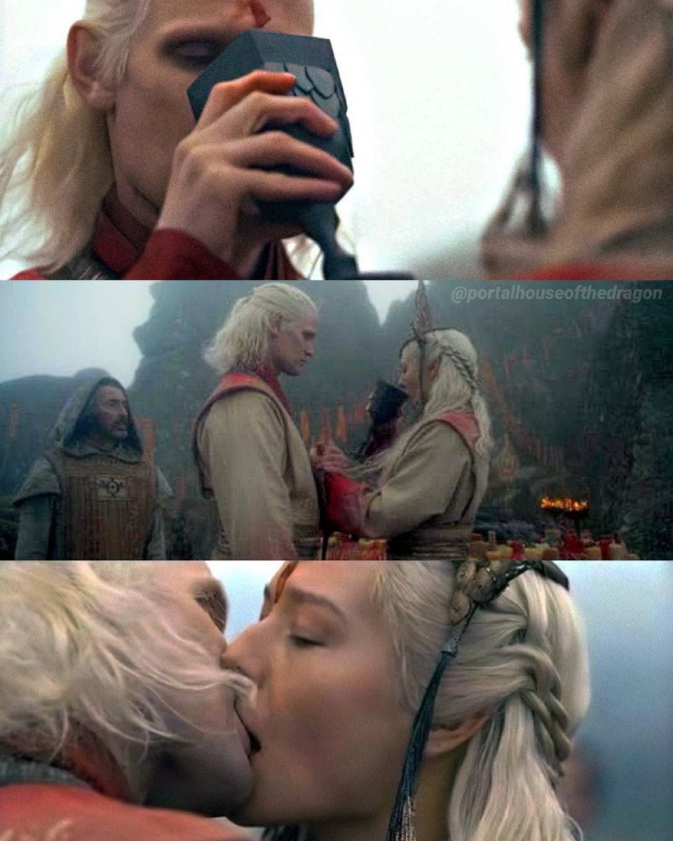 Houseofthedrag_'s tweet photo. The first wedding in Westeros without anyone getting killed #HOTD  #HouseOfTheDragon #HouseOfTheDragonHBO https://t.co/wbfZioa6Ep