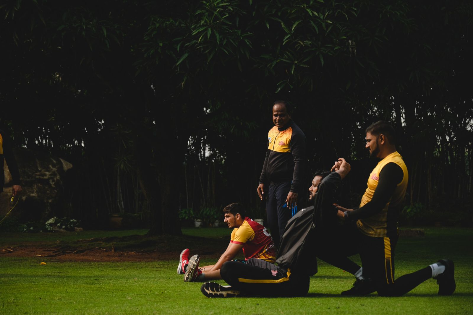 Telugu Titans On Twitter Lot Of Stretching Lot Of Coordination Lot 