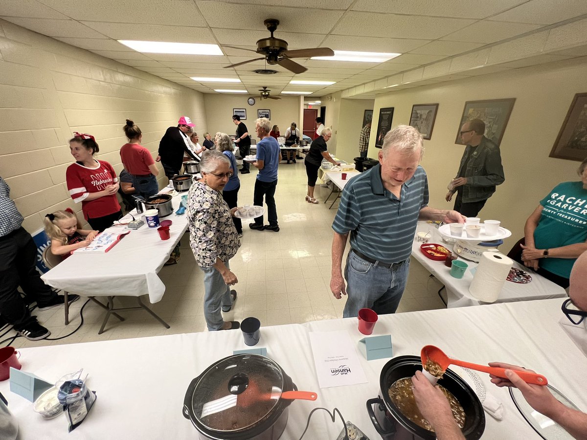 George4NE's tweet photo. It was an awesome weekend as we roll into October and truly kick off this final stretch of the election season. The excitment for our campaign is palpable!

Had a great time at the annual chili cook-off down at the Labor Temple and knocking hundreds of doors in the neighborhood. https://t.co/bfCjMpejok