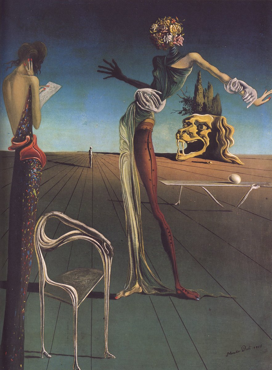 artist_dali's tweet photo. Woman with a Head of Roses, 1935 #dali #surrealism https://t.co/ahajX3lNlB https://t.co/utL4ZEamLp