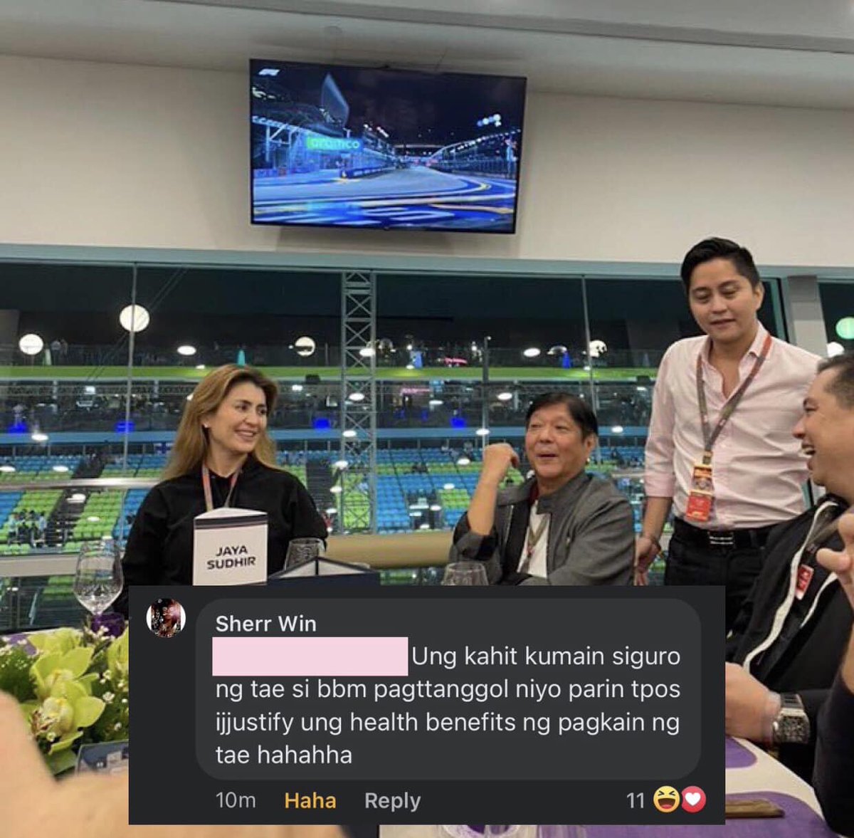 terio_garcia's tweet photo. Kuhang-kuha ni Sherr. We approve. We say, tama.

(📷EN Caluya Jr.) https://t.co/3kje3biWak