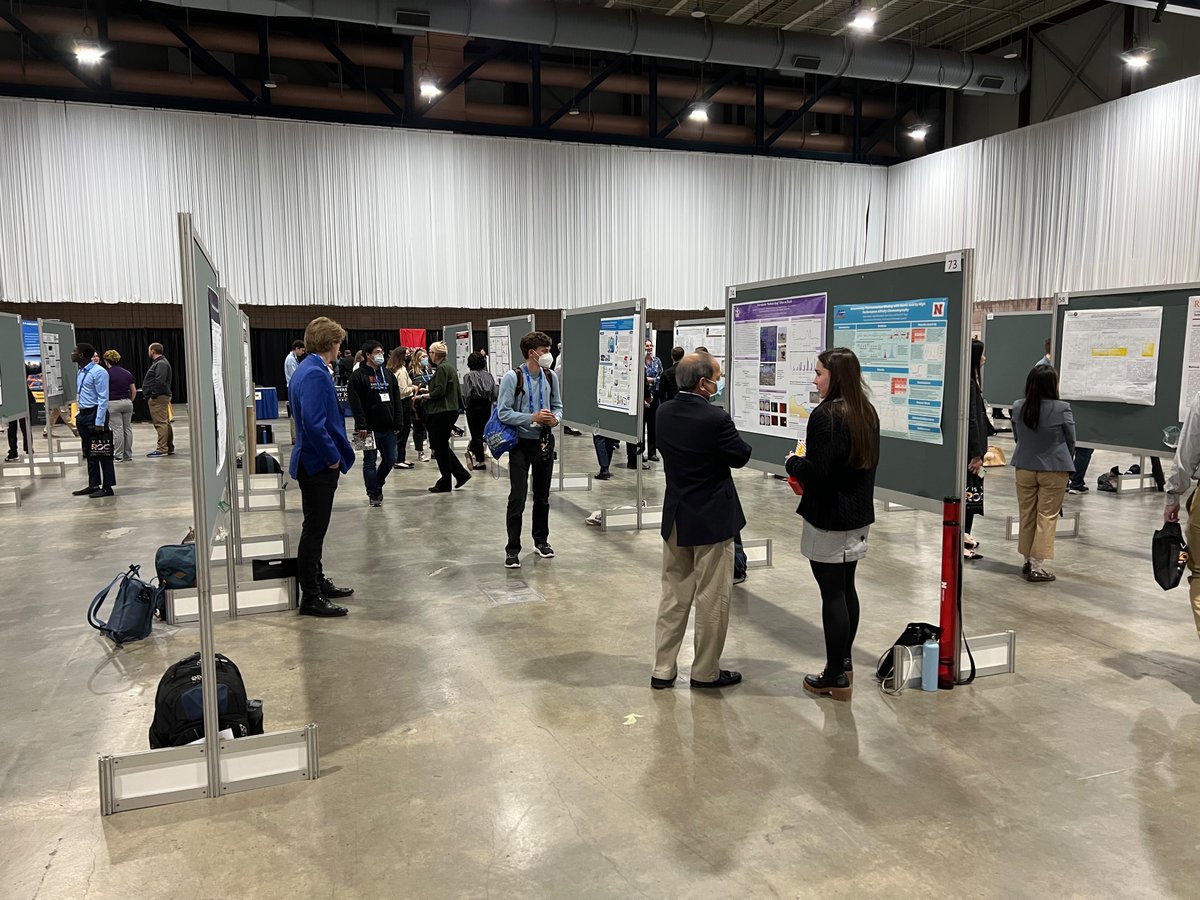Scenes from the Exposition Hall and Undergraduate Poster Session at #NERM2022 <a href="/RochesterACS/">Rochester ACS</a>
