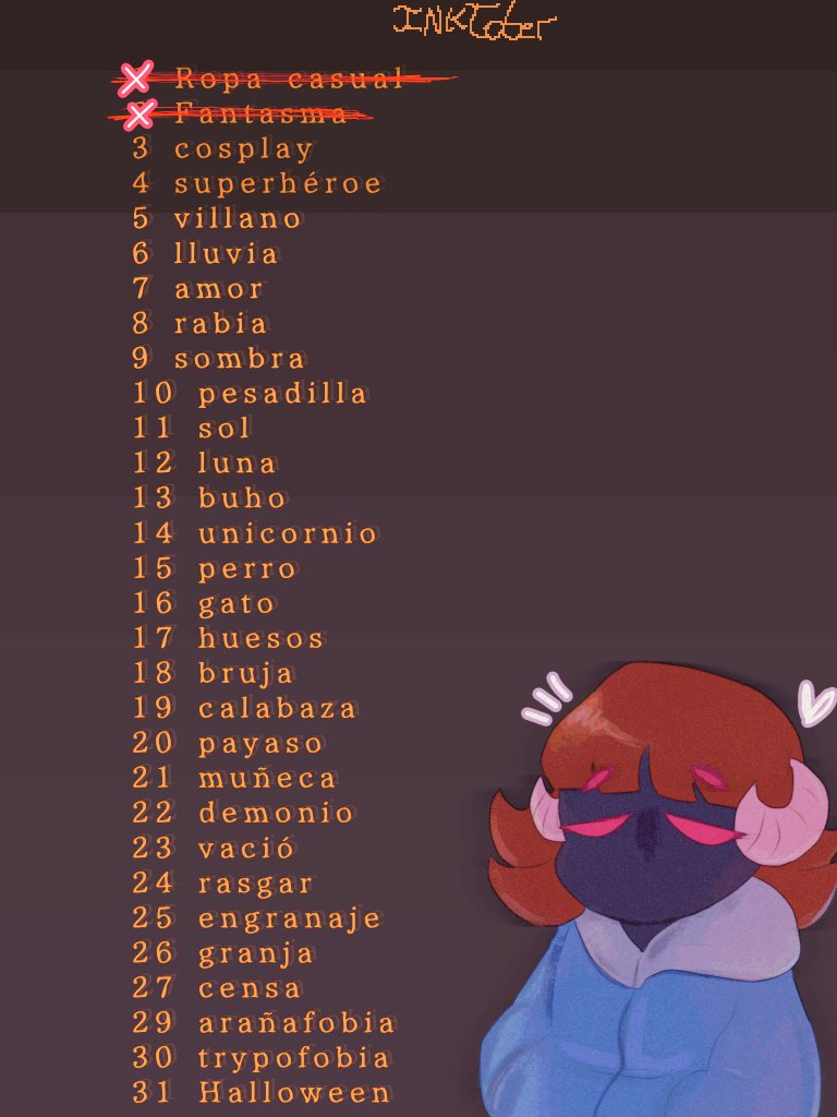 Empezando tarde la vaina pero empezando 🎃

#inktober2022