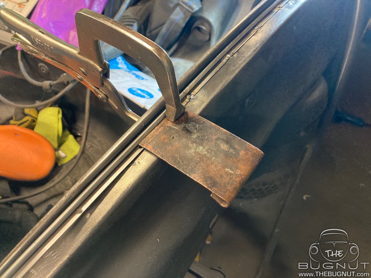 thebugnut's tweet photo. Started to weld in the c-channel on the bonnet tonight. I only did the driver's side today. I will get to the rest of the channel later in the week. Every little bit is progress.
Project #super71
#VWBeetle #VWBug #SuperBeetle #VW #Volkswagen https://t.co/4IDTwfDW6E