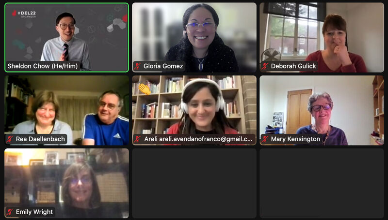 At #DEL22 OB3 co-founder Gloria Gomez brought together health &amp; design educators to talk about their experiences of online teaching. Read the writeup over on linkedin #higheducation #healtheducation #edtech #design

lnkd.in/gPP6G5c6