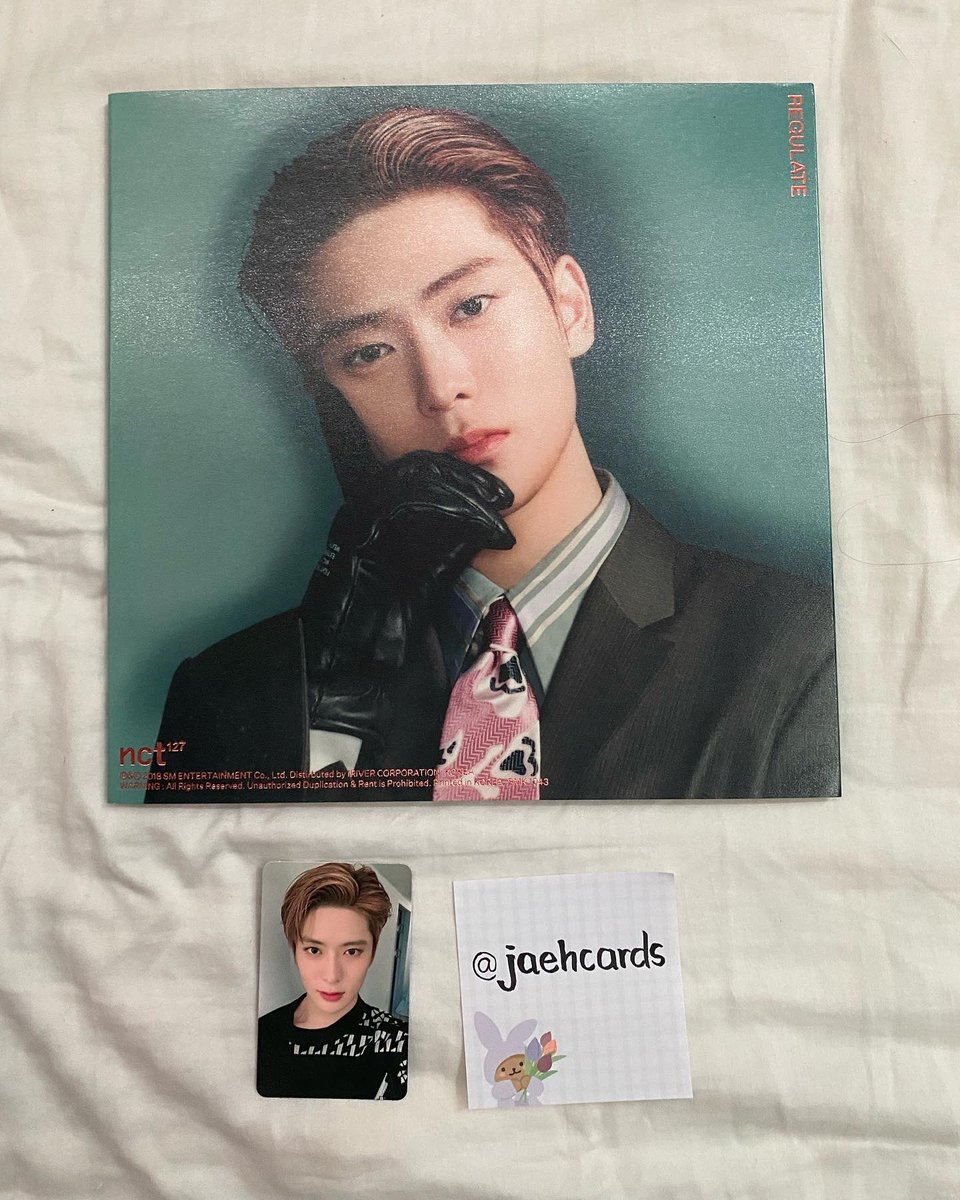 jaehcards's tweet photo. wts nct 127

usa only

jaehyun regulate album + pc

$40 shipped 

paypal/venmo only https://t.co/Lg6t2hJ54e