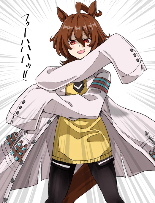 ウマ娘も好きです(=゜ω゜)好きなのはタイシンちゃんとカフェちゃんです 