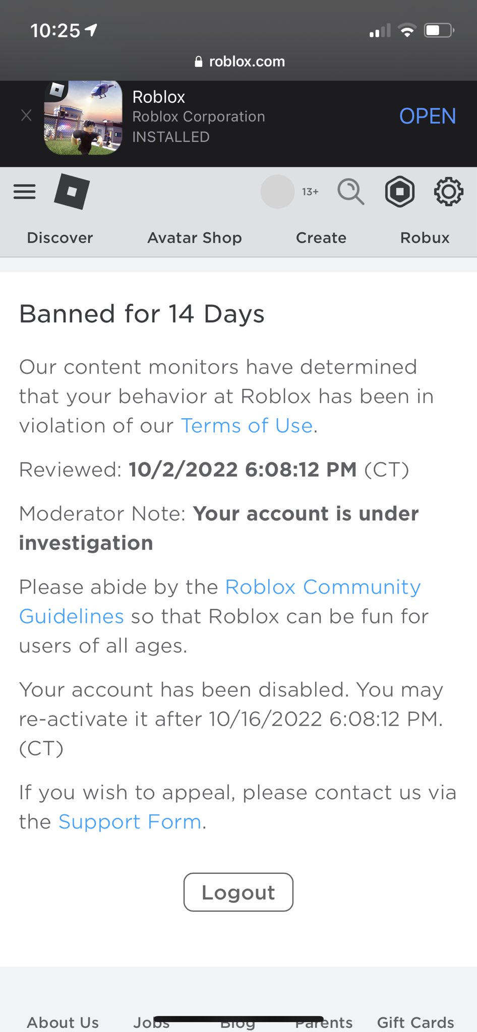 MY ROBLOX ACCOUNT GOT HACKED!