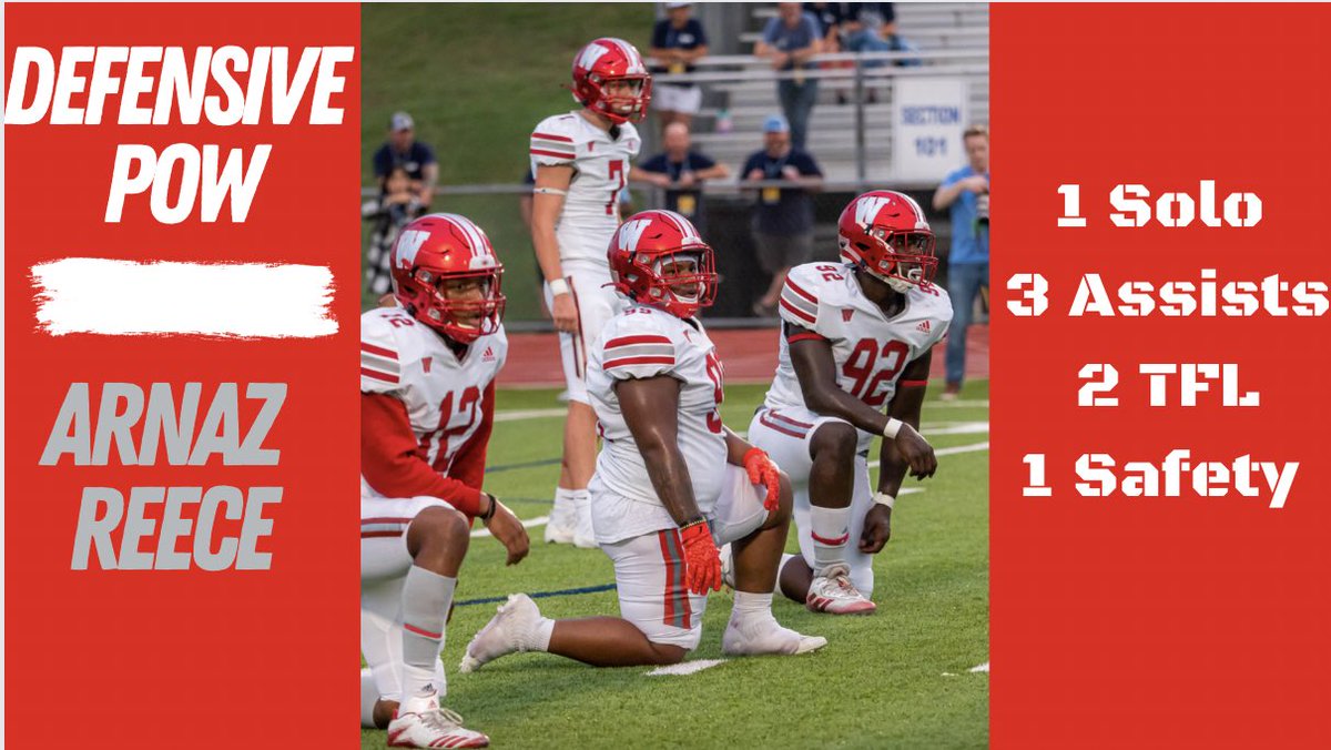 WoodrowFootball's tweet photo. Proud of how our Wildcats performed this week! 
Great team effort highlighted by our Players of the Week on each side of the ball-
@SirleafKalen 
@Arnaz_34 
#CodeRed #HeismanHigh #NuffSaid 
@dallasathletics https://t.co/e0S9HSjxfp