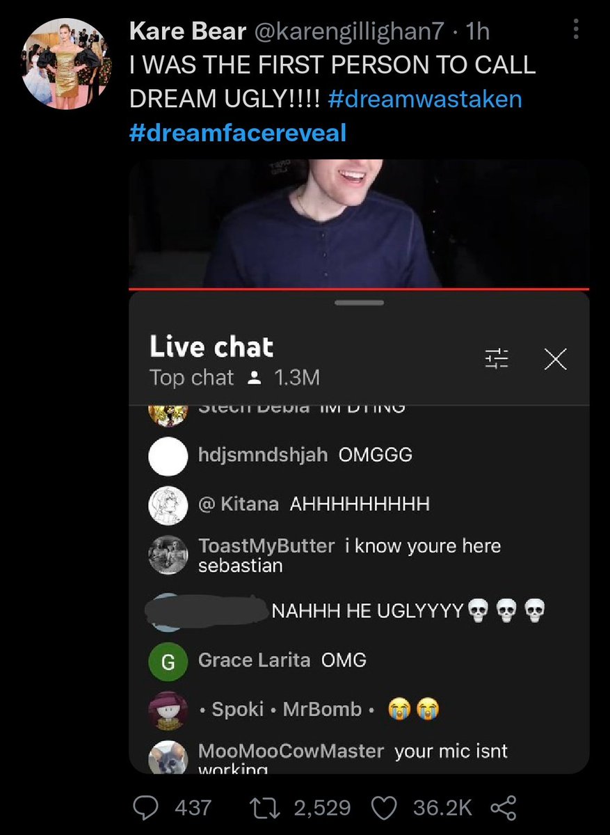 butter_echo's tweet photo. Dream's face reveal is pitiful.. I get it, it's the "internet" but these are dissapointing. Picking on someones looks who was "expected" to be attractive.. Yes, dream is problematic based on his past but what makes these people whose posting these stuff better than him? https://t.co/TktygIBwdk