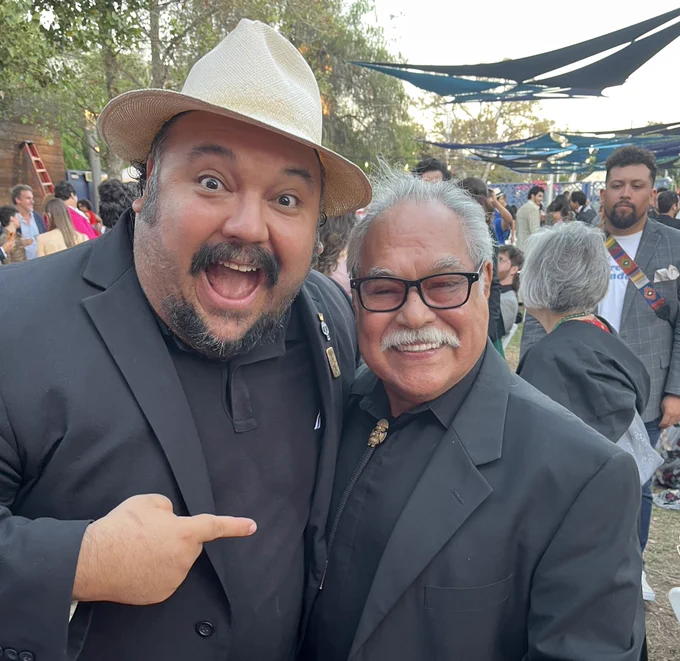 with La Bamba director, the one and only Luis Valdez!!! 