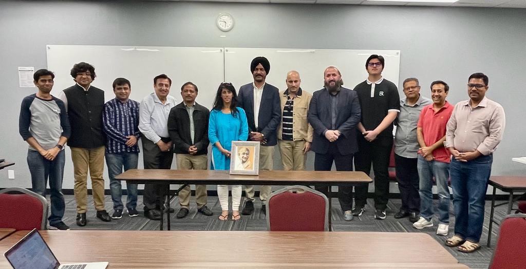 On #InternationalNonViolenceDay #GandhiJayanti2022  #FIIDSUSA hosted religious and social cultural leaders condemning #attackOnAfghanSchool #TexasSchoolMassacre and resolve to promote non-violence