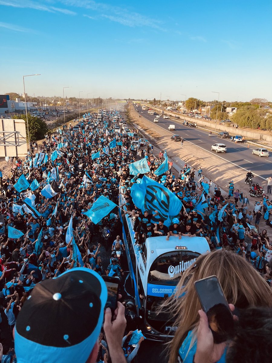 Hoy hay fiesta, juega el campeón y copamos el Kempes.